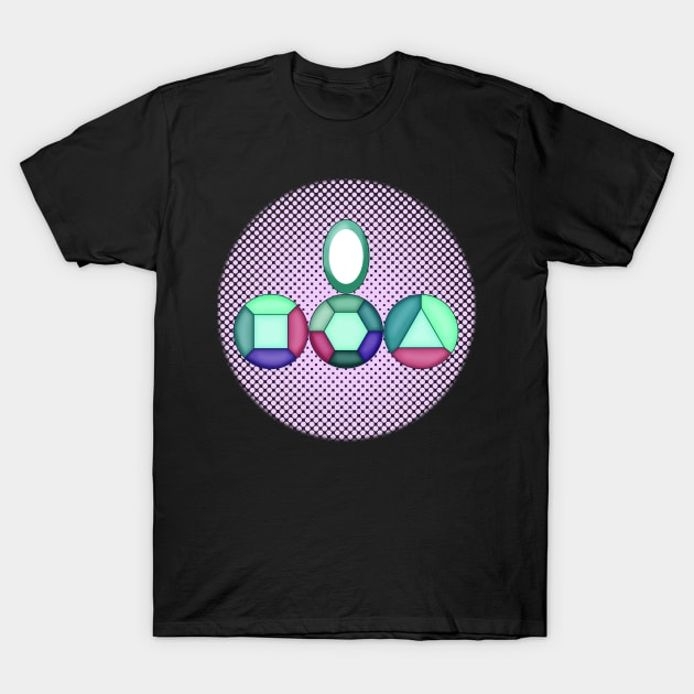 Alexandrite Gems T-Shirt by Blackmoonrose13